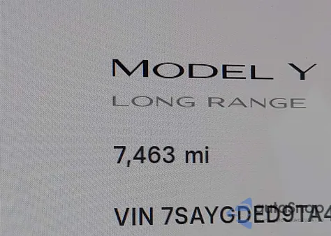 2026 Tesla Model Y Premium Rear-Wheel Drive z USA, uszkodzony, nr VIN 7SAYGDED9TA449264